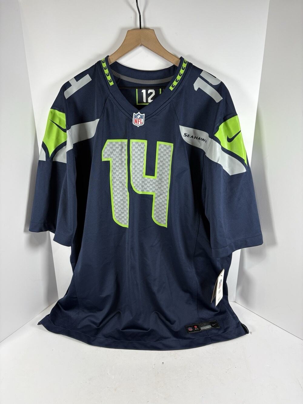 Nike Seattle Seahawks DK Metcalf #14 On Field Jersey Men’s XXL NWT NFL